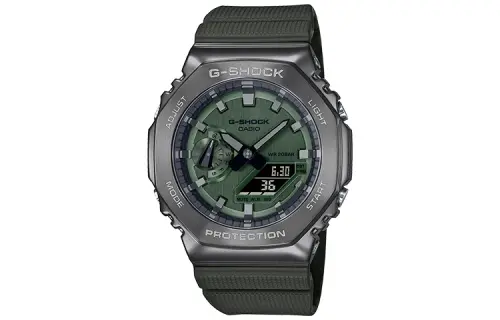 CASIO Men Full Metal Series Green Watch GM-2100B-3AJF