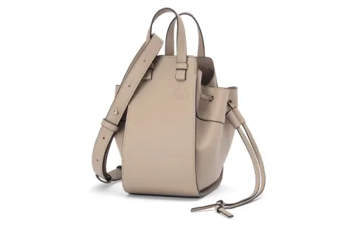 LOEWE Hammock Calfskin Hammock Bag, Shoulder Bag, Crossbody Bag, Handbag Mini Women's Sand