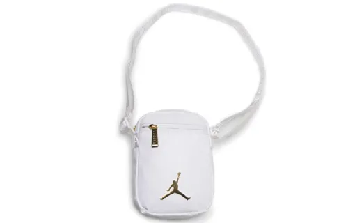 Jordan Polyester Cell Phone Pouch, Shoulder Bag, Crossbody Bag Unisex White