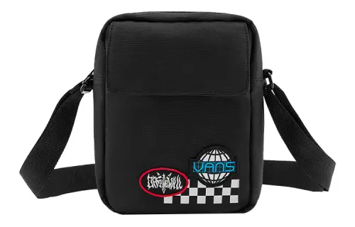 Vans Polyester Crossbody Bag Unisex Black