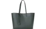 SAINT LAURENT Soft Calfskin Combo Bag, Tote Bag, Shopping Bag, Handbag, Shoulder Bag Women's Dark Green