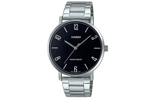 CASIO Men Standard Series Black Watch MTP-VT01D-1B2