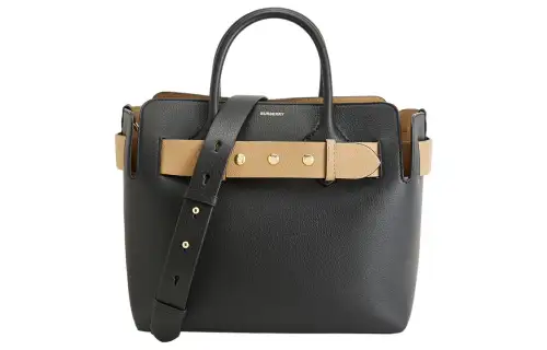 Burberry Cow Leather Belt Bag, Shoulder Bag, Handbag Regular Women's Black