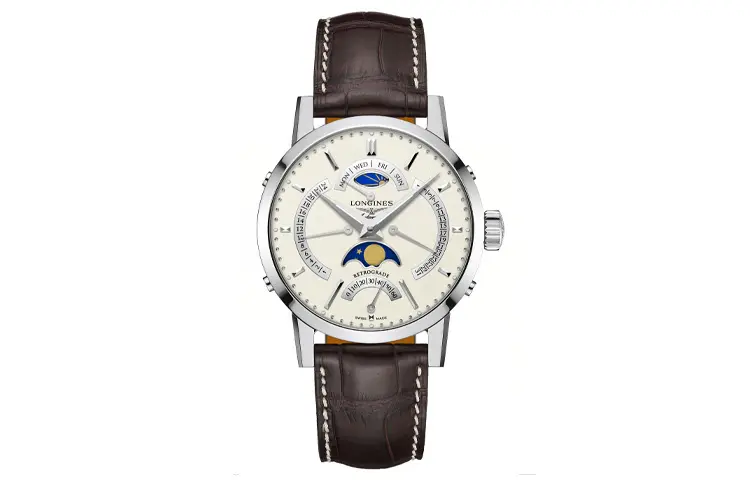 LONGINES 1832 Collection Mechanical Movement 30m Waterproof Men's Watches Watch 42mm Beige Watch Dial