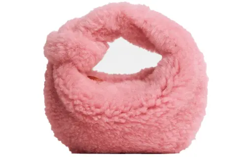 Bottega Veneta Jodie Mini Shearling Popsicle