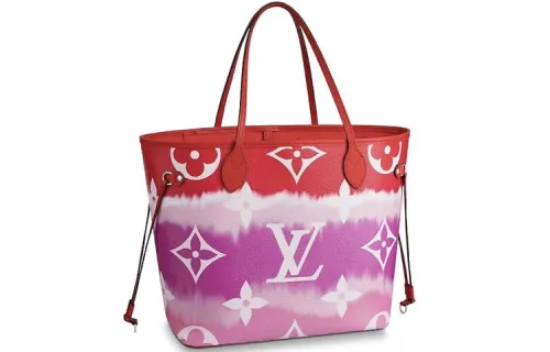 LOUIS VUITTON Neverfull Lv Escale Mm Rouge