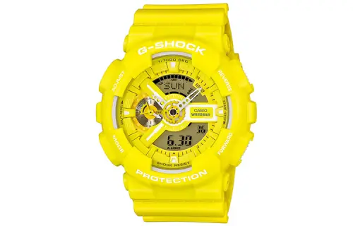 CASIO Women's Liquid Crystal/Analog Dual Display Series Gray Watch GA-110BC-9A