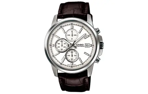 CASIO Men DRESS 43mm White Watch MTH-5001L-7APF