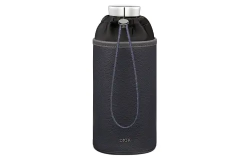 DIOR Cow Leather Bag Accessory Unisex Marine Blue