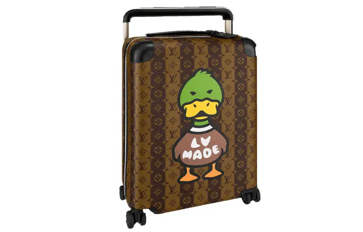 LOUIS VUITTON X Nigo Horizon 55 Monogram Stripes Brown