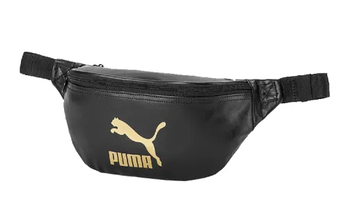 PUMA Artificial Leather Shoulder Bag, Crossbody Bag, Fanny Pack Unisex Black