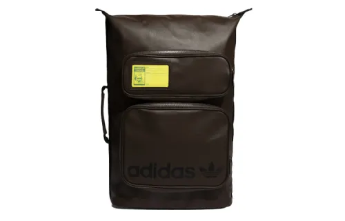 Adidas Originals Artificial Leather Backpack Regular Unisex Umber