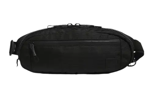 Adidas Recycled Polyamide Material Storage Bag Fanny Pack Regular Unisex Black