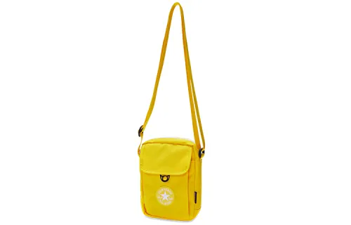 Converse Athleisure Polyester Shoulder Bag, Crossbody Bag Regular Unisex Yellow
