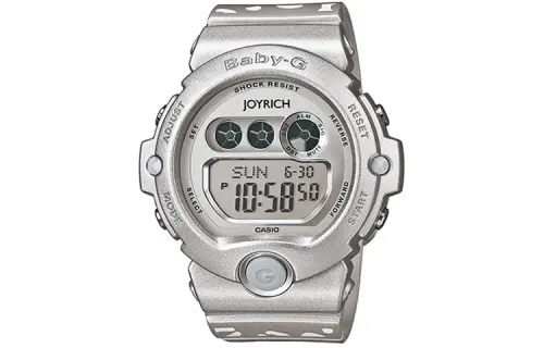 CASIO Women's BABY-G 45mm Silver Watch BG-6901JR-8