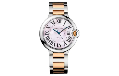 CARTIER Blue Balloon Collection Automatic Mechanical Movement 30m Waterproof Women's Watch 36.6mm