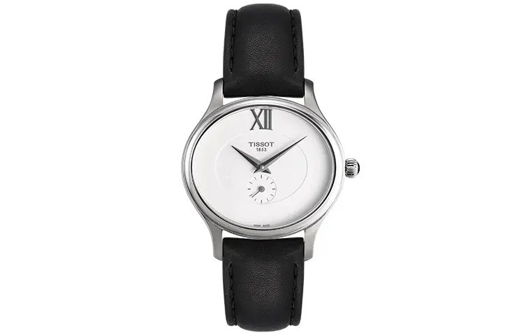 TISSOT Premium Collection Quartz Movement Women's Watch 31.4*28mm White Dial Stainless Steel Case