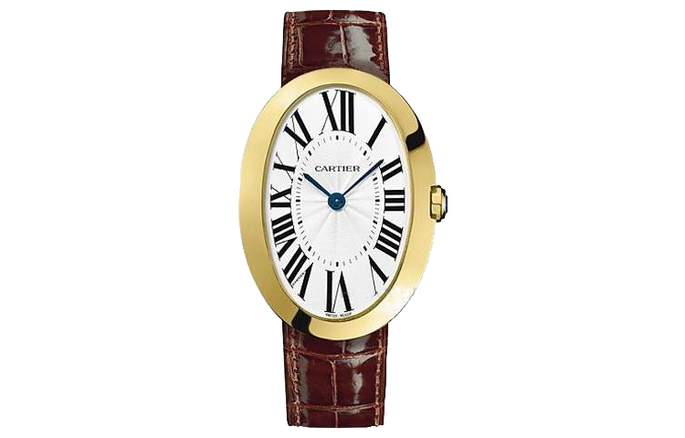 CARTIER Bathtub Collection Manual Mechanical Movement Men's Watches Watch 44x34.07mm White Dial
