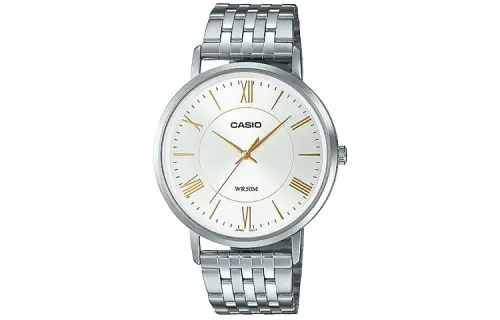 CASIO Men Standard Series Silver Watch MTP-B110D-7AV
