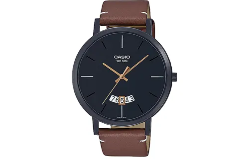 CASIO Men Standard Series Black Watch MTP-B100BL-1EV