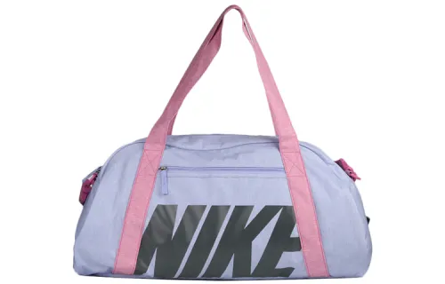 Nike Polyester Handbag, Travel Bag, Gym Bag Regular Unisex Pink Blue