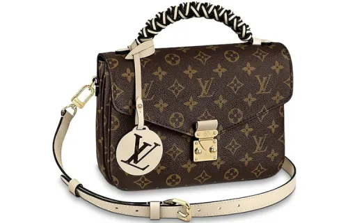 LOUIS VUITTON Pochette Metis Coated Canvas Messenger Bag, Handbag, Shoulder Bag, Crossbody Bag Women's Brown