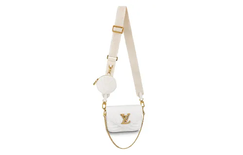 LOUIS VUITTON New Wave Multi Pochette Snow
