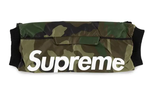 Supreme Polyester Clutch Regular Unisex Camouflage Green