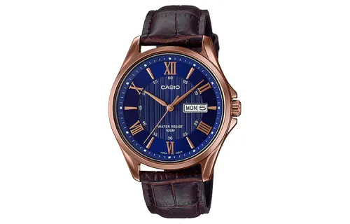 CASIO Men Standard Series Blue Watch MTP-1384L-2AV