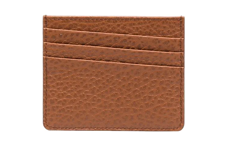 Maison Margiela Grain Calfskin Wallet Men's Brown