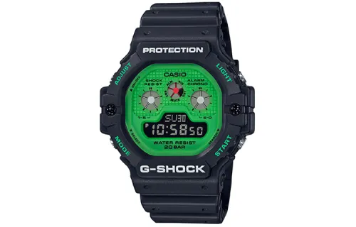 CASIO Men G-SQUAD Series Green Watch DW-5900RS-1