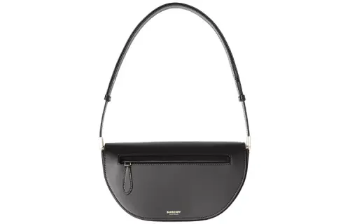 Burberry Small Olympia Leather Bag Black