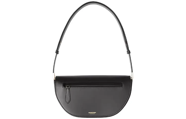Burberry Small Olympia Leather Bag Black