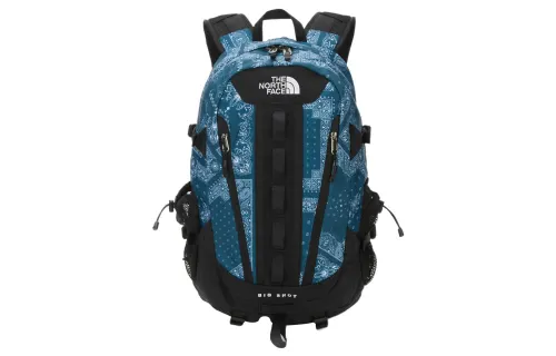 THE NORTH FACE 30L Backpack Outdoor Bag Nylon Multicolor, Blue & Black Unisex