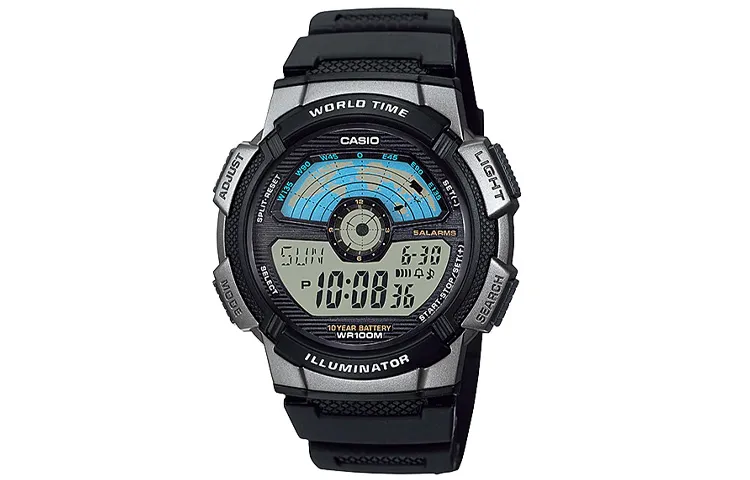 CASIO Men YOUTH Black Watch AE-1100W-1AV
