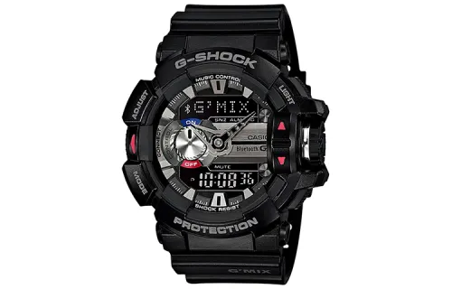 CASIO Men G-SQUAD Series Black Watch GBA-400-1A
