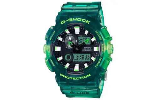 CASIO Women's Green Watch GAX-100MSA-3A