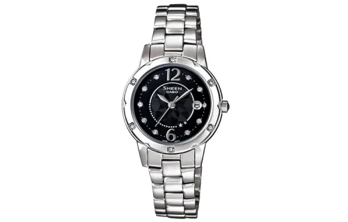 CASIO Women's SHEEN Black Watch SHE-4021D-1A