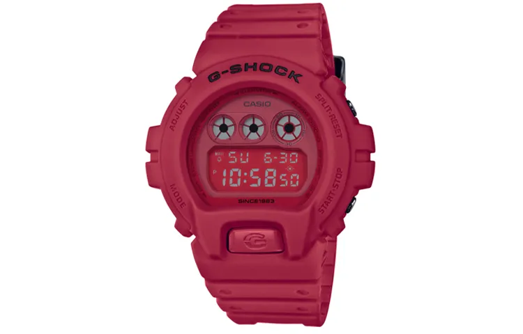 CASIO Men G-SQUAD Series Red Watch DW-6935C-4