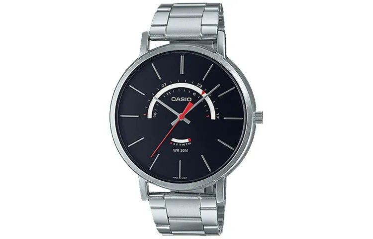 CASIO Men Standard Series Black Watch MTP-B105D-1AV