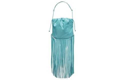 Bottega Veneta Fringed Pouch Bag