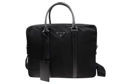 PRADA Nylon Shoulder Bag, Crossbody Bag, Handbag Men's Black