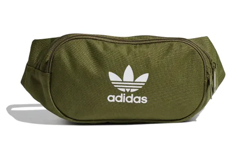 Adidas Originals Polyester Sling Bag, Fanny Pack, Shoulder Bag Unisex Green