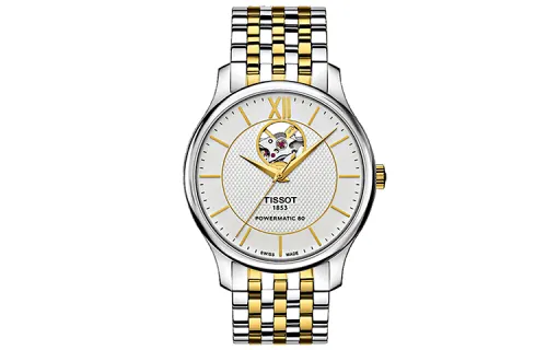 TISSOT Junya Collection Automatic Mechanical Movement Men's Watches Watch 40mm Silver Dial Steel Strap