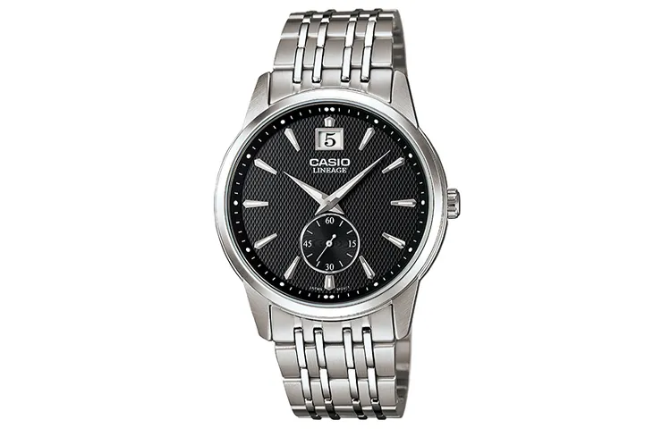 CASIO Men LINEAGE Series Black Watch LIN-201D-1AV
