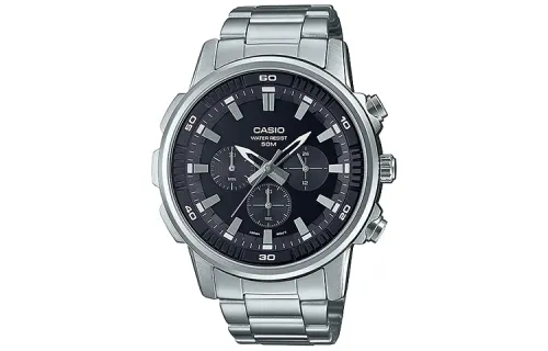 CASIO Men Standard Series Black Watch MTP-E505D-1AV