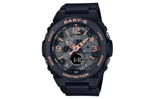 CASIO Women's BABY-G Black Watch BGA-260FL-1A