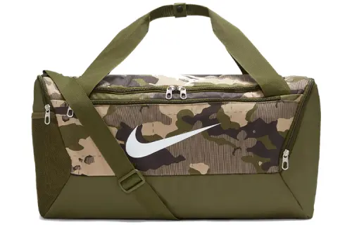 Nike Large Capacity Polyester Crossbody Handbag, Travel Bag, Gym Bag Large Unisex Army Green