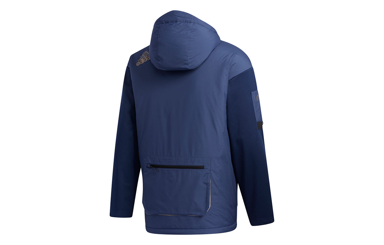 Мужская куртка adidas Urban Pad Jkt (темно-синяя) — фото 2