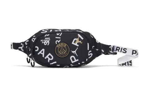 Jordan Polyester Crossbody Bag, Fanny Pack Regular Unisex Black
